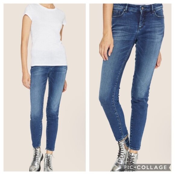 Armani Exchange Denim - Armani Exchange Super Skinny J01 Jeans